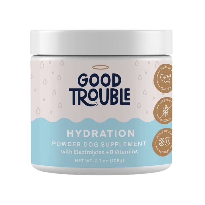 Good Trouble Pets - Wholesale Pet Supplement - Dog - Dog Hydration Powder Supplement