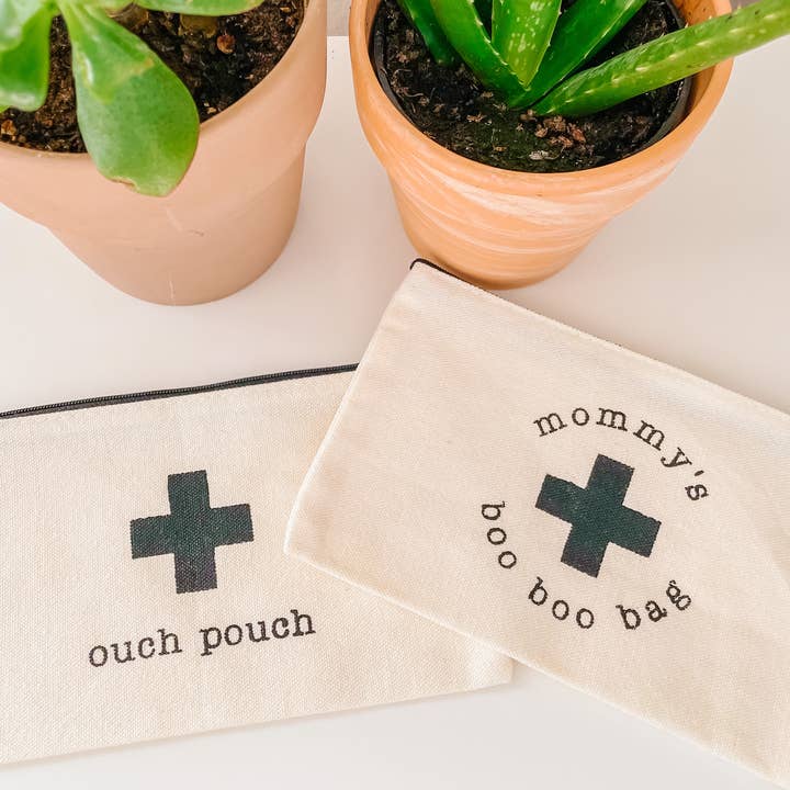 The Little Rooster Co. - Wholesale First Aid Kit - Ouch Pouch, First Aid Kit, Canvas Bag, Travel First Aid Kit