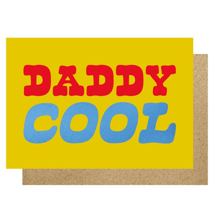 Lucky Ink - Wholesale Father's Day Card - Daddy Cool card