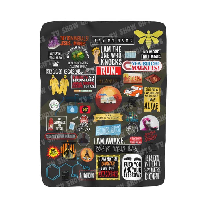 Couverture Breaking Bad pour la vente par TV Show Gifts