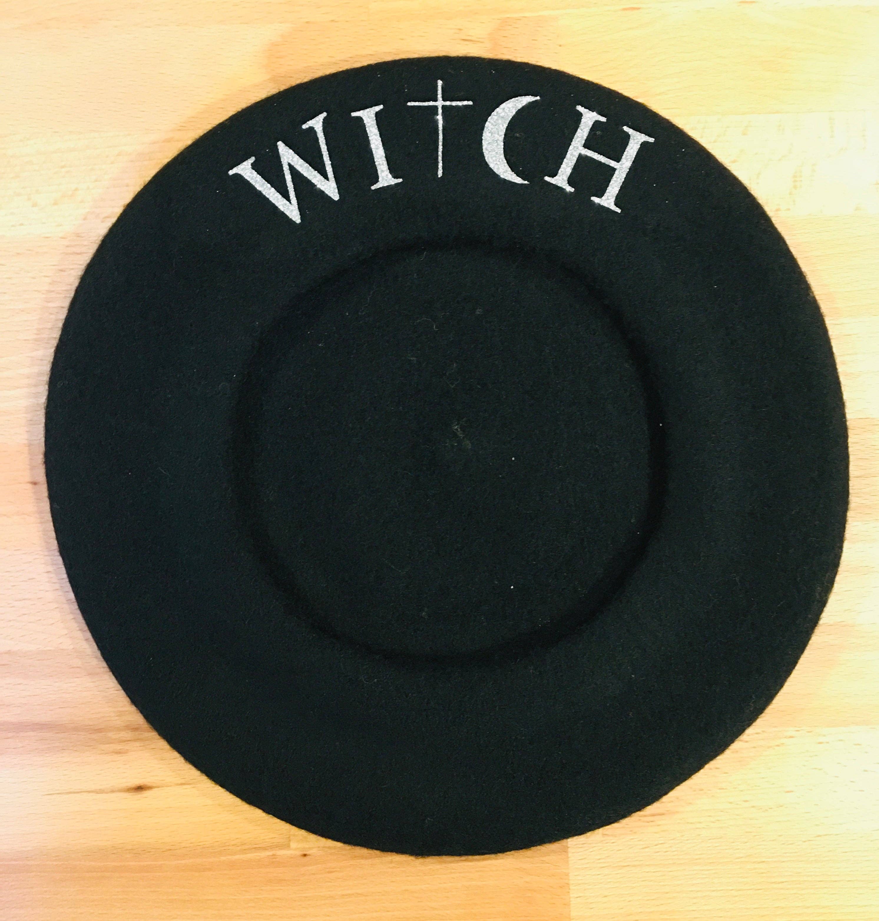 Witchwood Bags - Vente Béret – femme - Béret végétalien - Sorcière/Bruja1