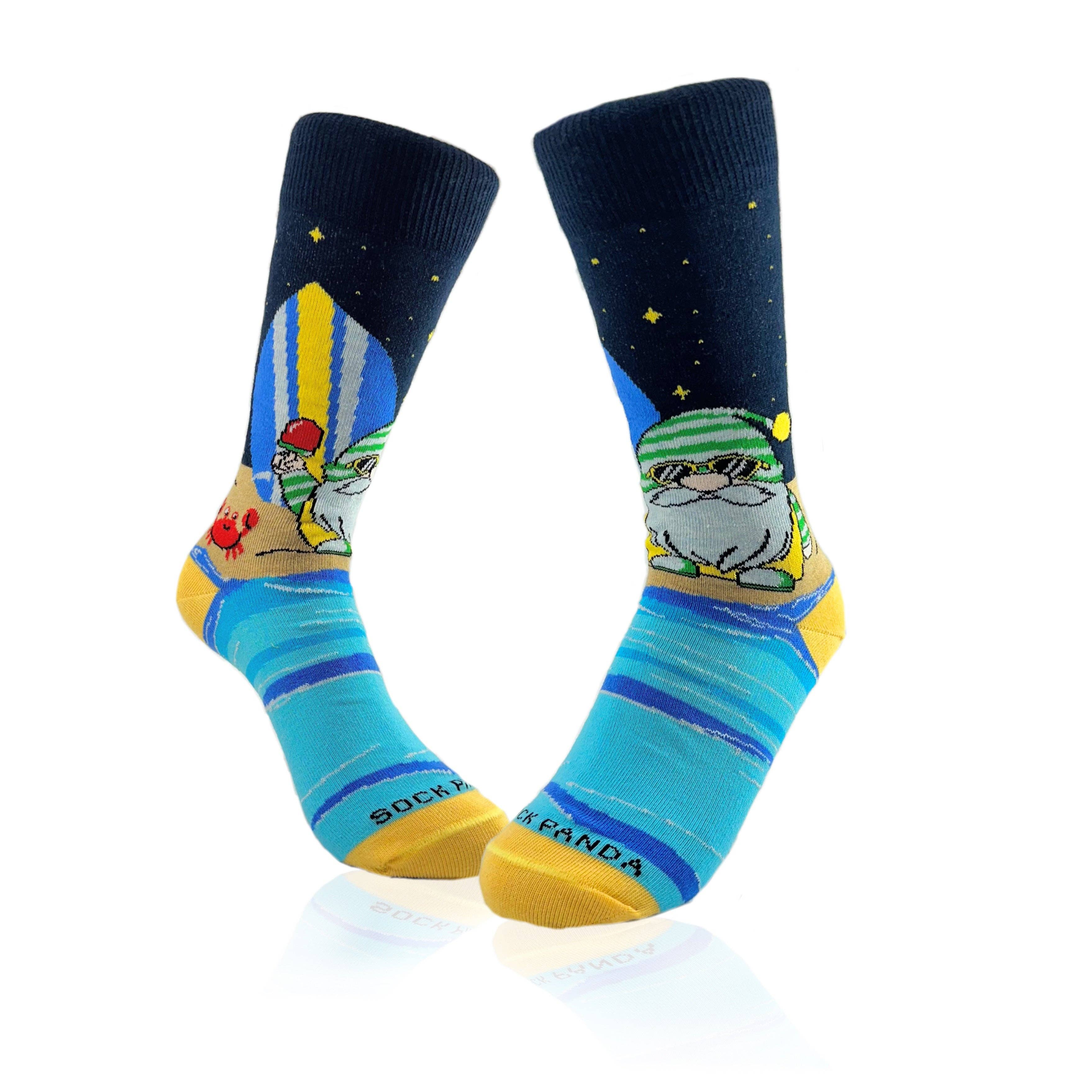 Sock Panda - Wholesale Socks - Kids - Gnome Surfer Socks from the Sock Panda (Adult Small - Shoe Sizes 2-5)3