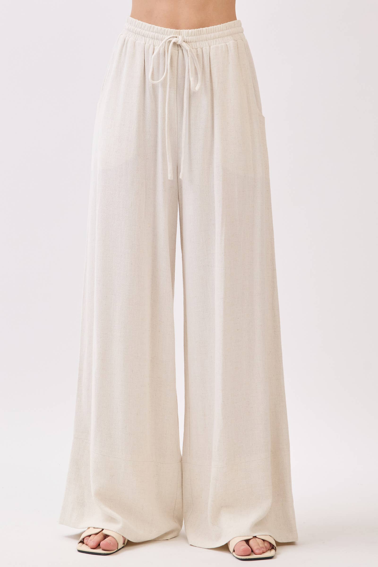 Final Touch - Vente Pantalon – femme - Pantalon large uni - VEP7000054