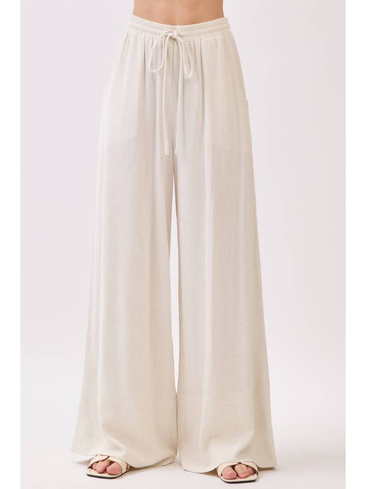 Final Touch - Vente Pantalon – femme - Pantalon large uni - VEP7000054