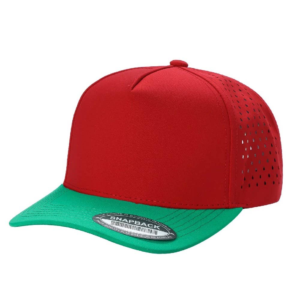 DOBBI - Wholesale Flat Brim Cap - Unisex - 5 Panel Waterproof Hat13