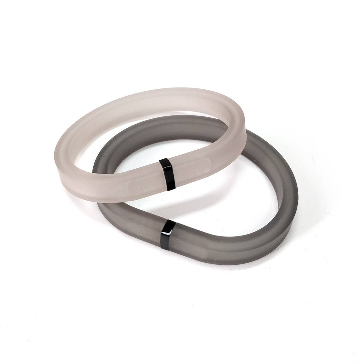 ALEX+SVET - Wholesale Bangle Bracelet - YUNA°DUO set of 2 rubber bracelets ESSENTIALS8