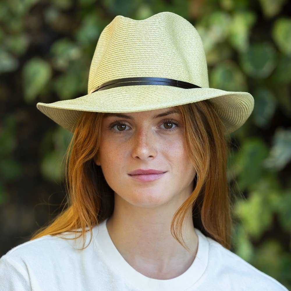 TRAVAUX EN COURS... - Wholesale Straw Hat - Unisex - PAPER HAT leather link148
