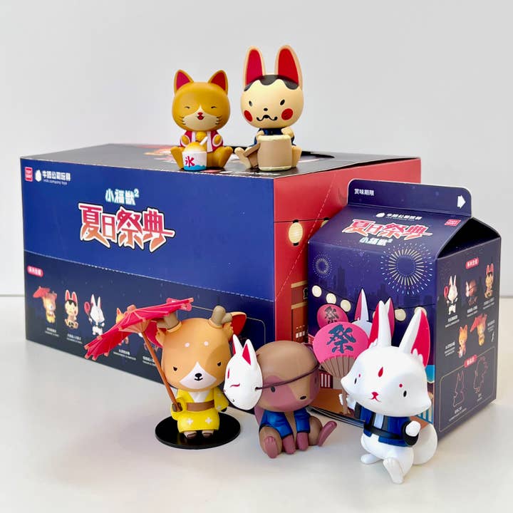 73085 Summer Festival Animals Blind Box-6 for wholesale by BCmini