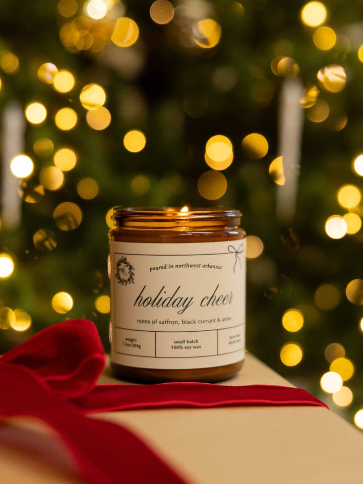 Holiday Cheer for wholesale by The Little Candle of NWA