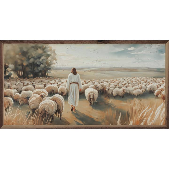 Kendrick Home - Wholesale Art Print - Jesus With His Flock