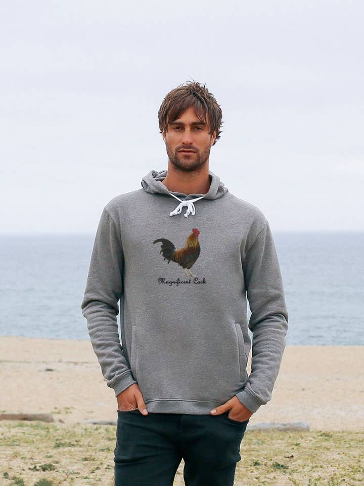 Felpa con cappuccio Magnificent Cock per la vendita all'ingrosso da parte di Outlandish Creations