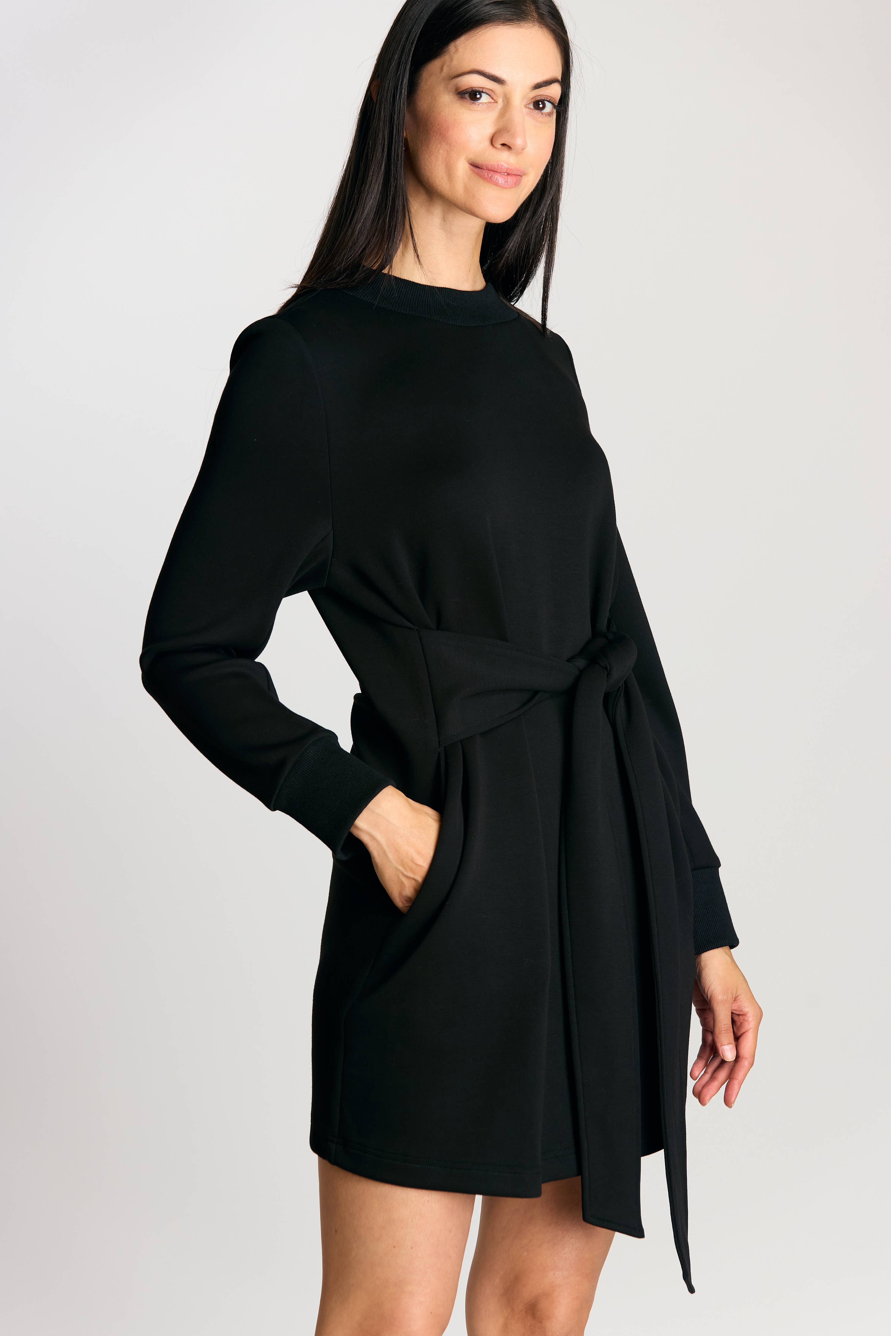 P. CILL - Wholesale Dress - Women's - P. CILL Butter Modal Waist Tie Dress1