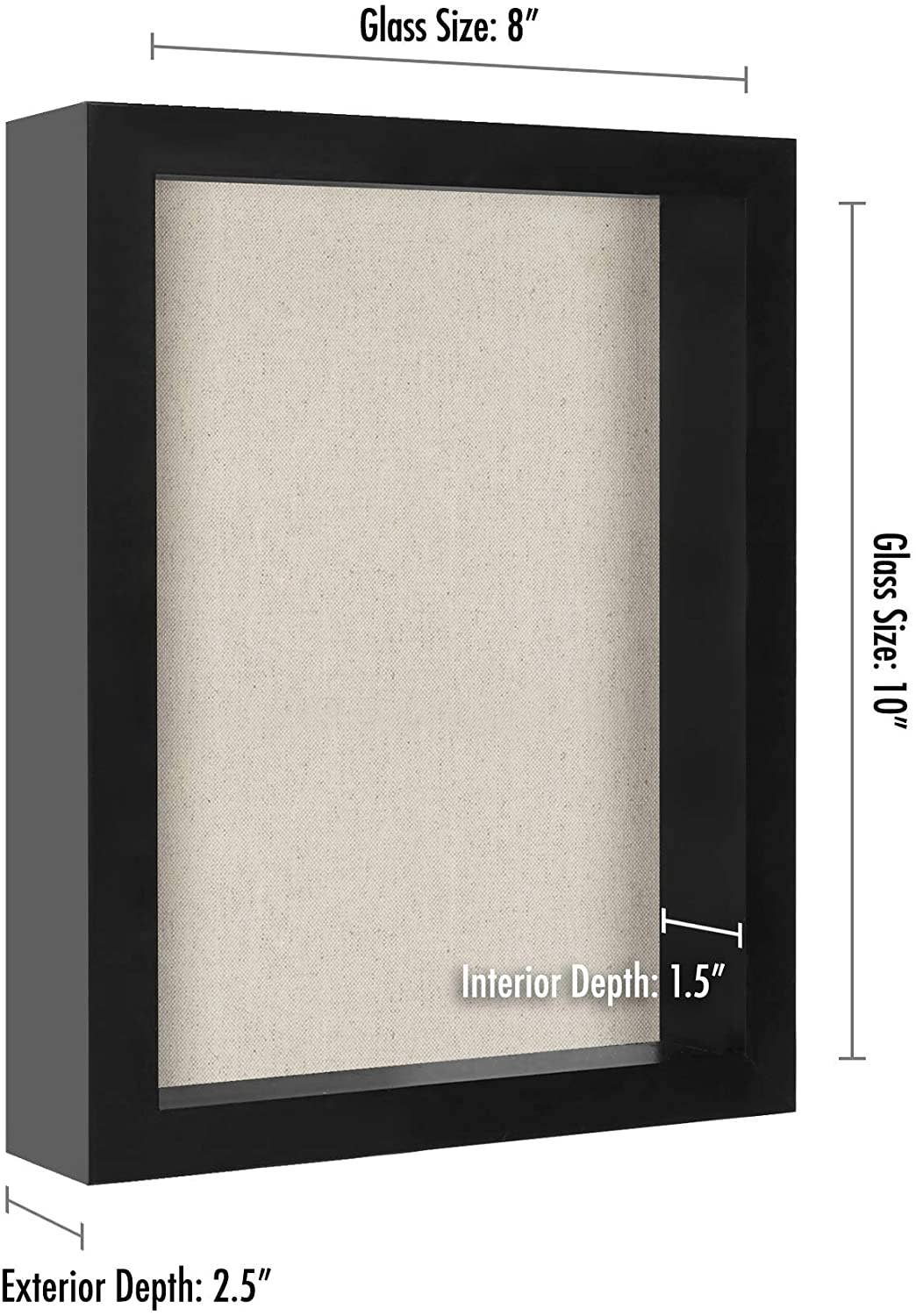 Americanflat - Wholesale Picture Frame - Americanflat Shadow Box Frame with Box Molding165