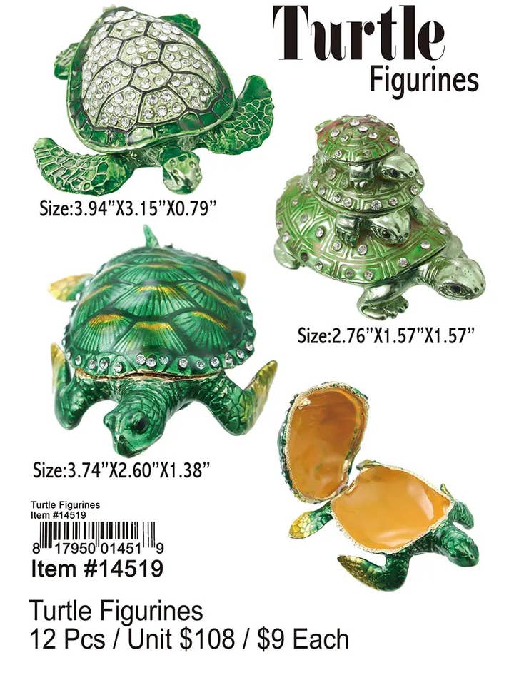Figurines de tortues. pour la vente par Puka Creations