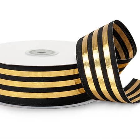 Nashville Wraps - Wholesale Ribbon - Gift Wrapping - Cabana Stripes Gift Packaging Ribbon