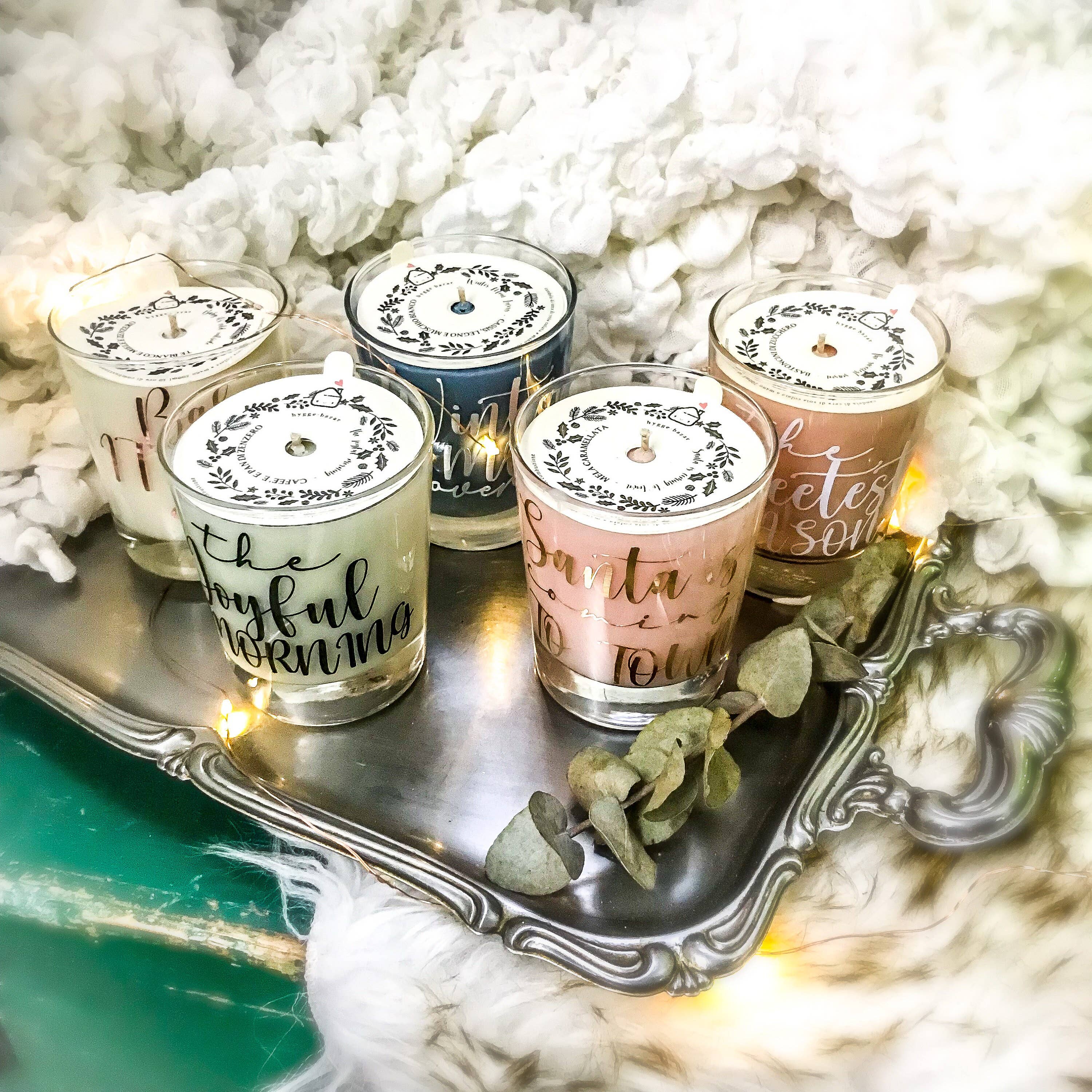 HyggeBazar - Ilaria Faraoni - Wholesale Jar/Filled Candle - Soy Wax Christmas Gift6