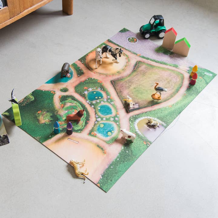 CARPETO - Wholesale Play Mat - Kids & Baby - Animal Kingdom Kids Play Mat - Small1