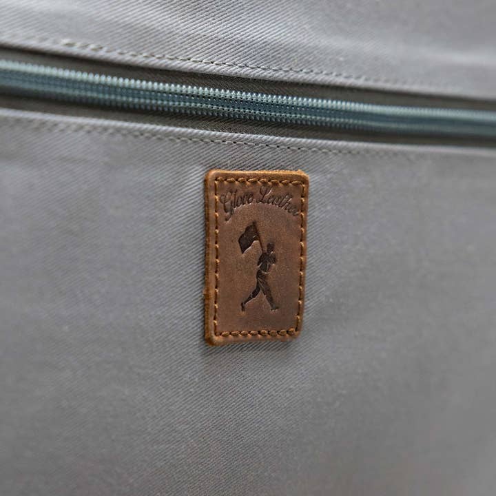Baseballism - Wholesale Messenger Bag - Men's - Mathewson Glove Leather Messenger Bag - Pine Tar Brown