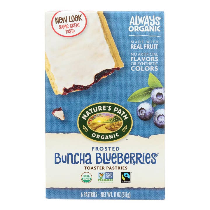 Nature's Path Organic Blueberry Toaster Pastries, 12-Pack for wholesale by Everyday Supply Co