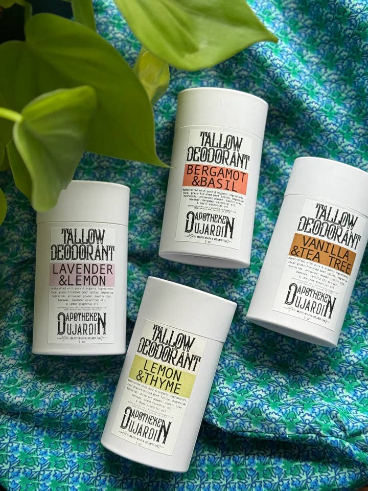 Tallow Deodorant | Grass-Finished | Natural for wholesale by Apotheke DuJardin