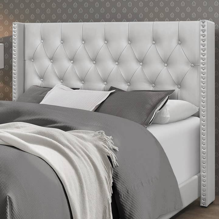 Home Design - Wholesale Bed - Brady Tufted Wingback Upholstered Panel Bed12
