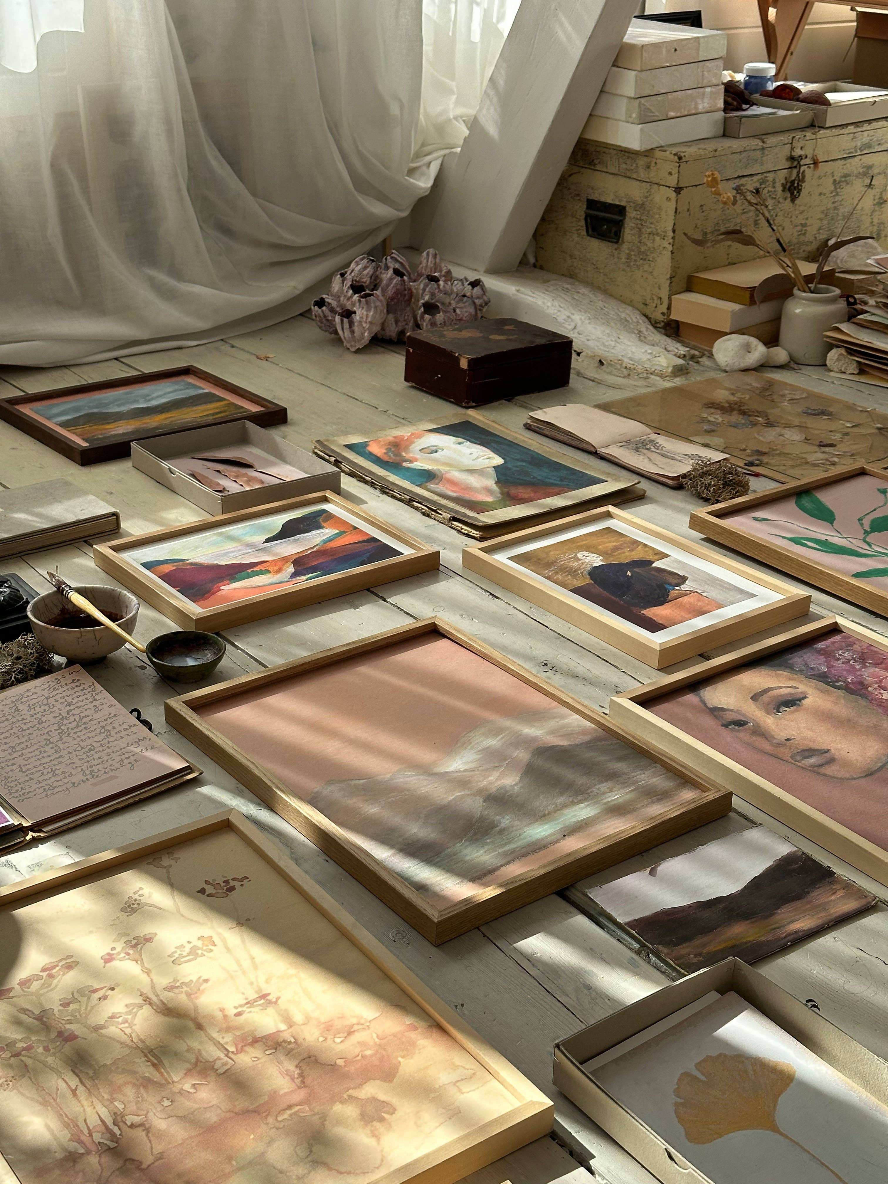 tinystories - Wholesale Art Print - Art Print "Mountains At Dawn"2