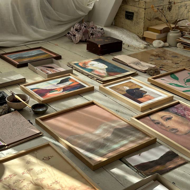 tinystories - Wholesale Art Print - Art Print "Mountains At Dawn"2