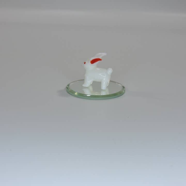 Gift Gallery Glass - Wholesale Decorative Figurine - Handmade Glass Mini Bunny Rabbit3