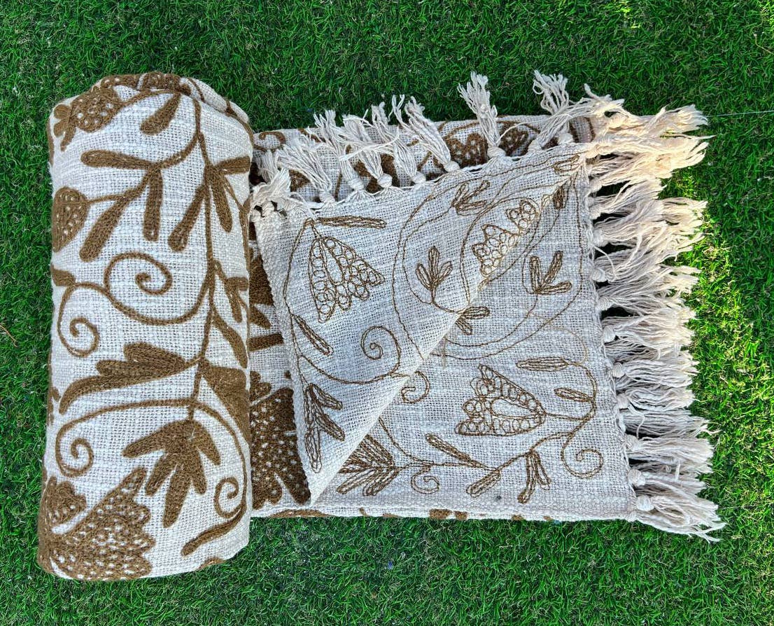 Bhawana Handicrafts - Wholesale Quilt - Handmade Quilt Floral Home Decor Suzani Wall Hanging Quilts 5