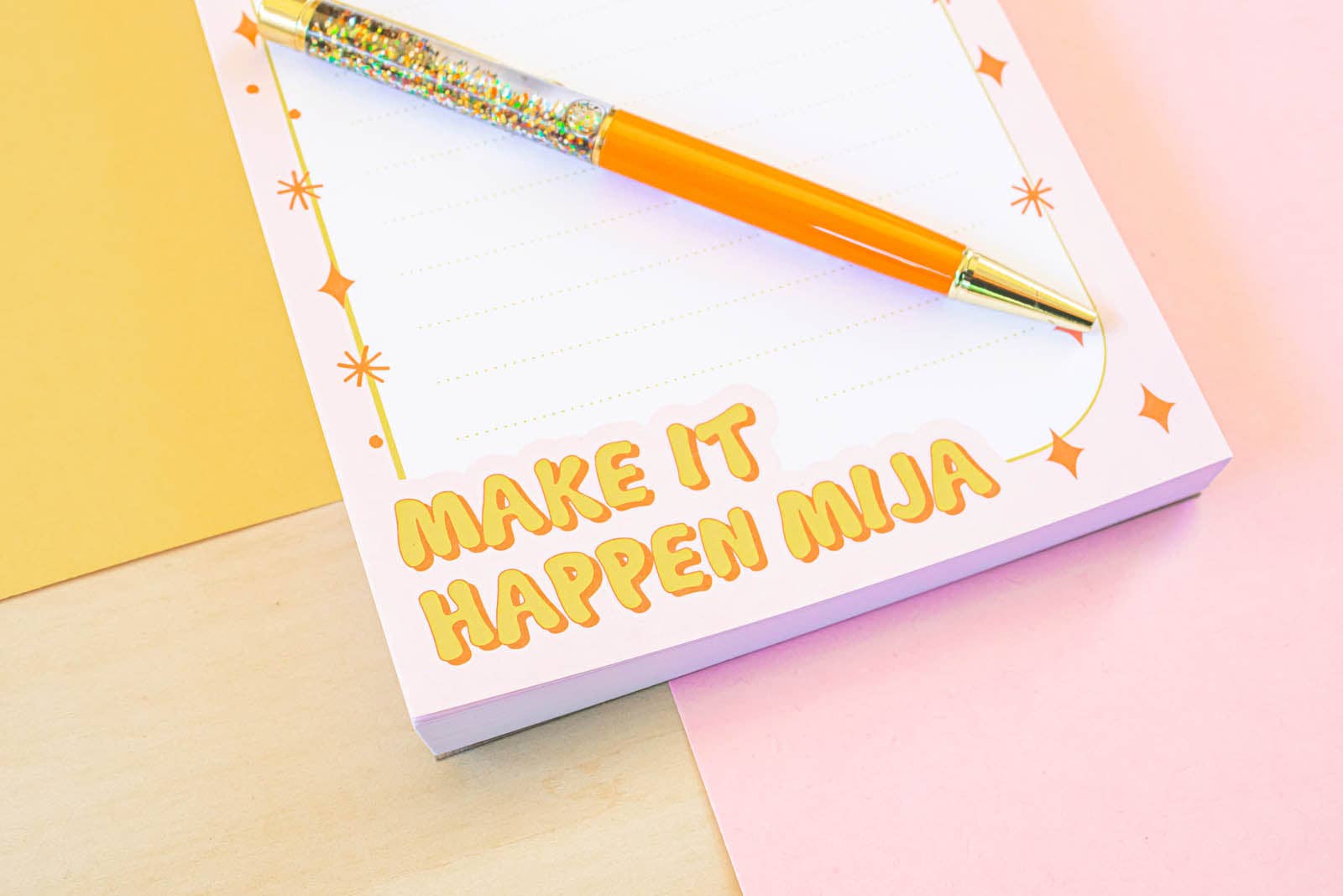 Quiero Prints - Vente Blocs-notes - Bloc-notes Mija Make It Happen1