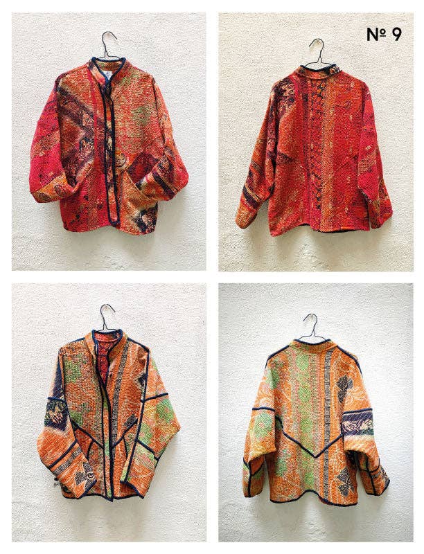 Indigo Collection - Wholesale Jacket - Women's - VINTAGE KANTHA JACKETS8