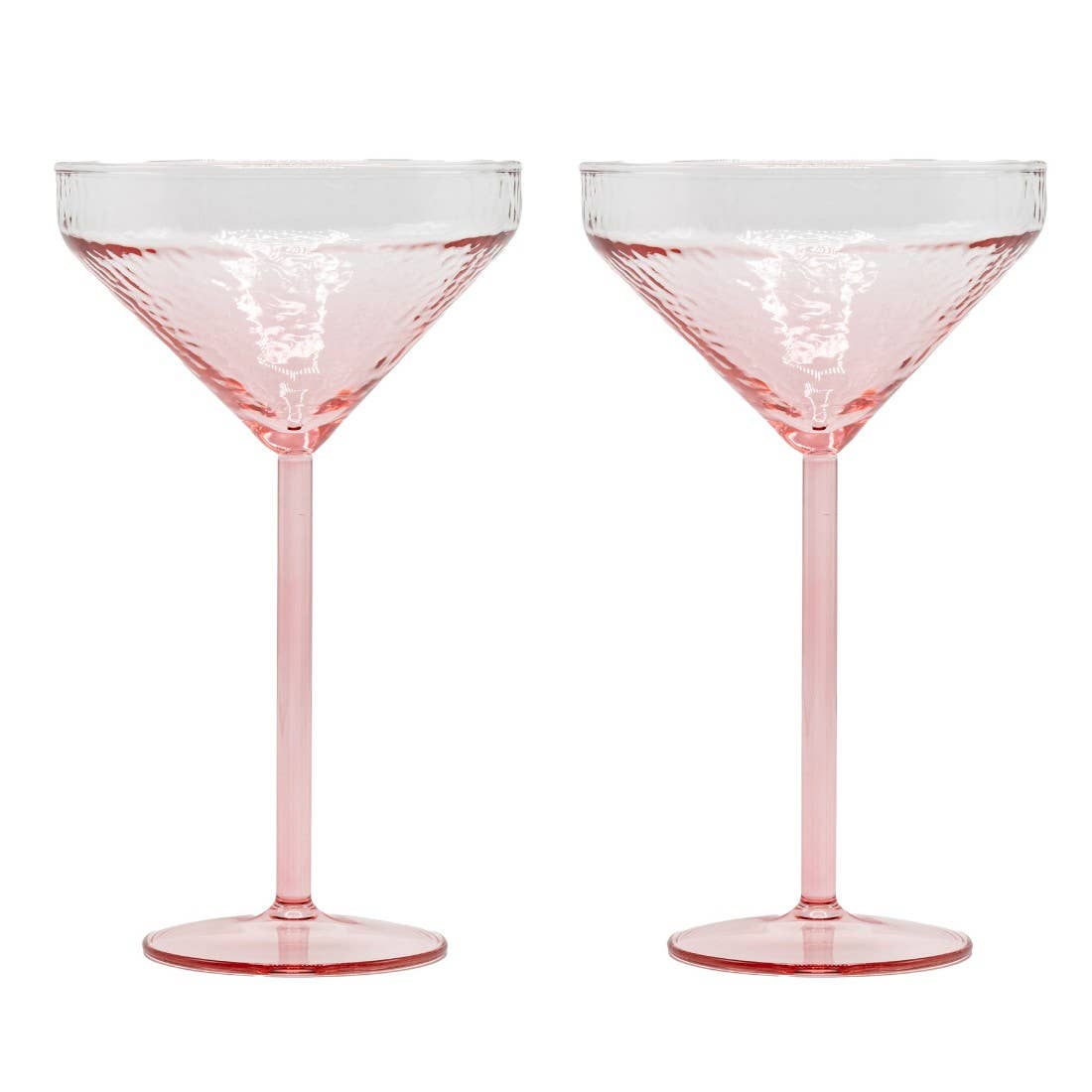 Brût Home and Glassware - Wholesale Cocktail/Liquor Glass - Cocktail Glass Claude | set of 2 | pink | Martini glasses3