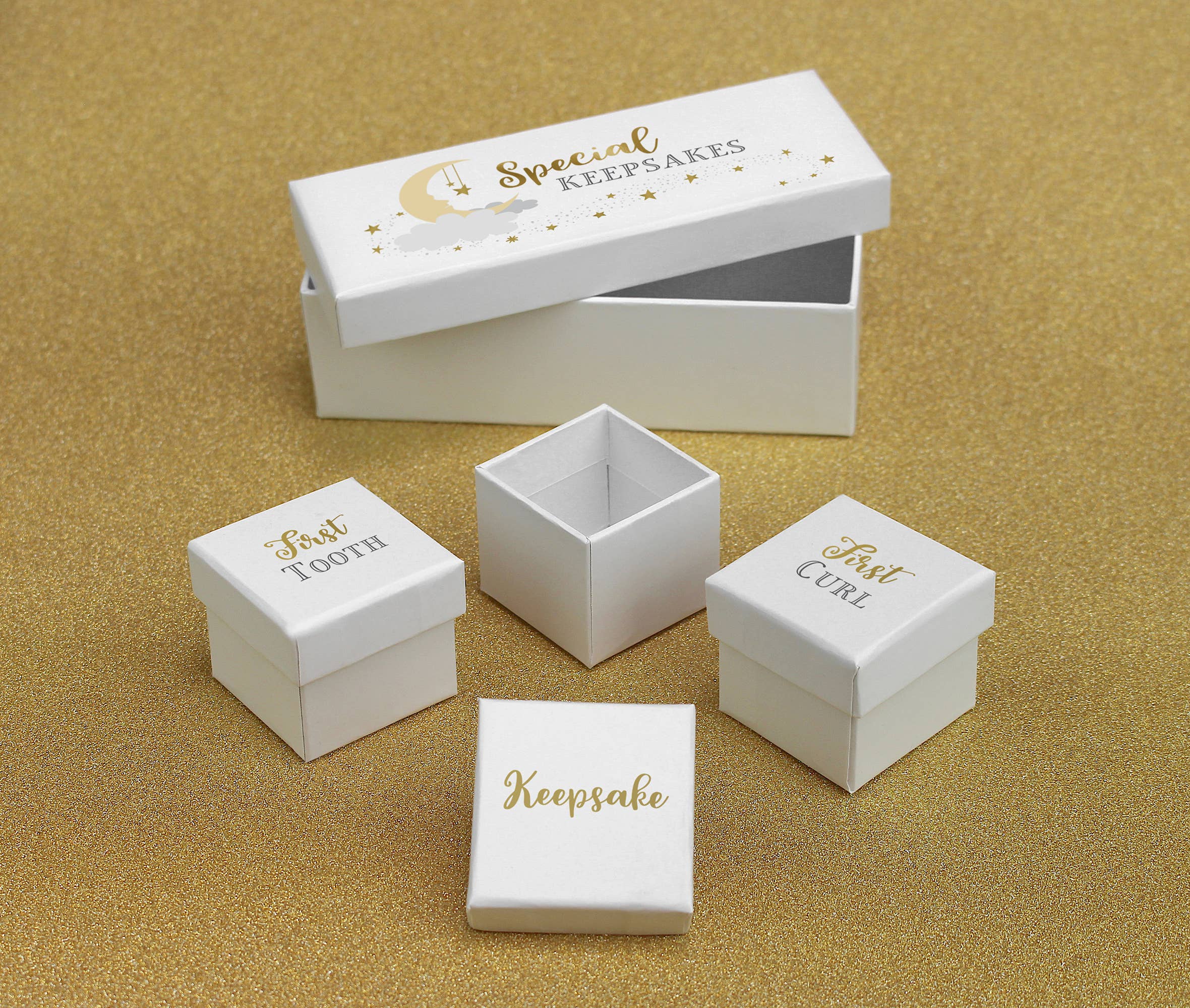 Lillian Rose - Wholesale Keepsake Box - Kids & Baby - Lillian Rose Set 3 Twinkle Little Star Baby Keepsake boxes3