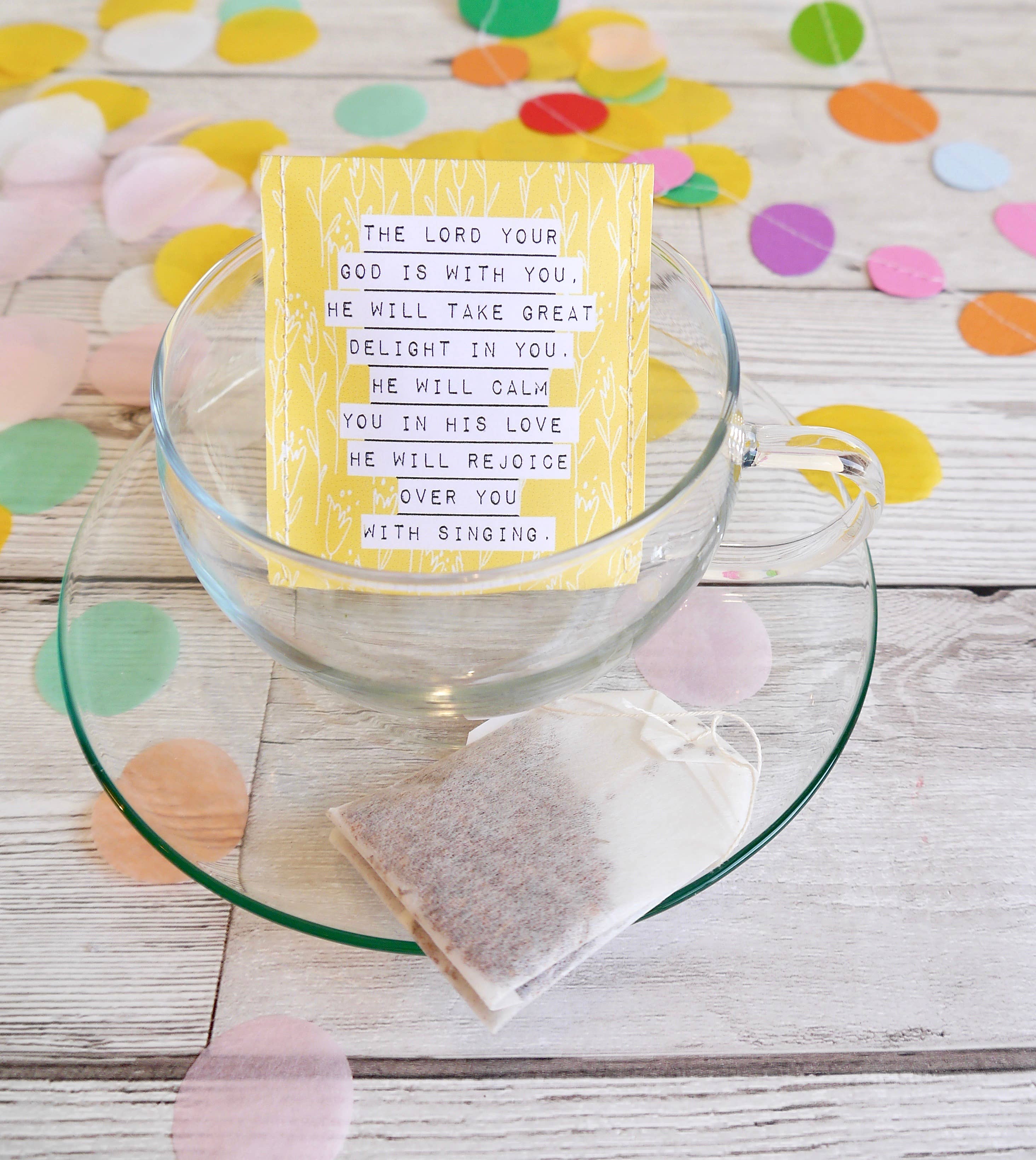 Victoria Mae Designs - Wholesale Tea Bags - Christian Gifts: Scripture Tea Giftset3