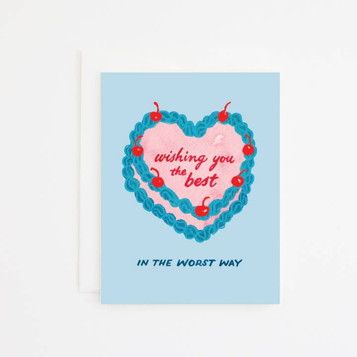 Party Sally - Wholesale Thinking of You Card - Karma Cake Card inspired by Chappell Roan