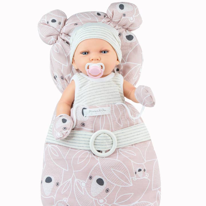 NEUGEBORENE PUPPE NANA PINK für den Großhandel von Marina & Pau