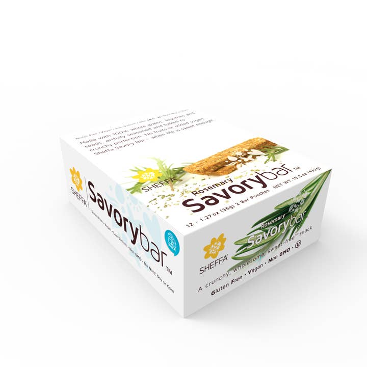 SHEFFA - Wholesale Snack Bar - Sheffa ROSEMARY Savory bar (1.27 oz, 42g)3