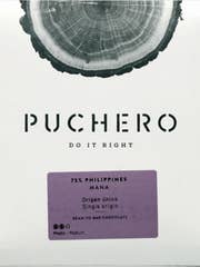 Puchero 75% Philippines "Mana" Dark Chocolate Bar for wholesale by Cocoa Store