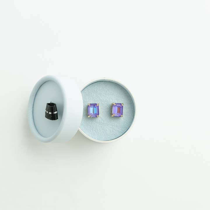 Violet & Brooks - Wholesale Stud/Post Earrings - Crystal Powder Boxed Earring23
