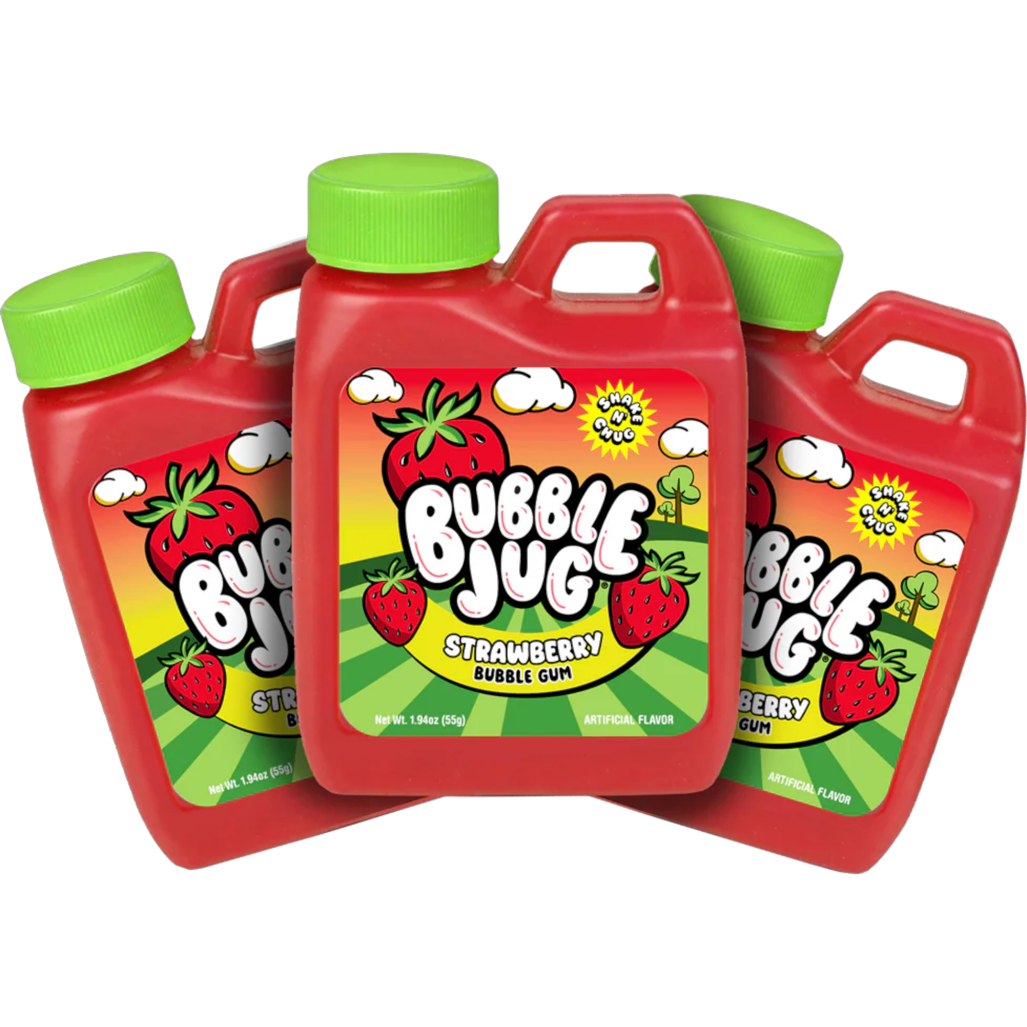 Cow Crack Wholesale - Wholesale Chewing Gum - Bubble Jug Strawberry Bubble Gum 1