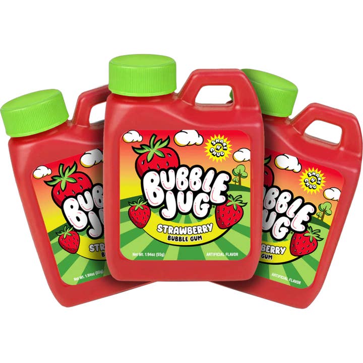 Cow Crack Wholesale - Wholesale Chewing Gum - Bubble Jug Strawberry Bubble Gum 1