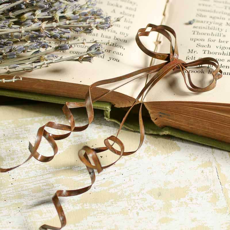 Factory Direct Craft - Wholesale Ornament - 6" Rusty Patina Tin Bow – Vintage Look Decor Accent1