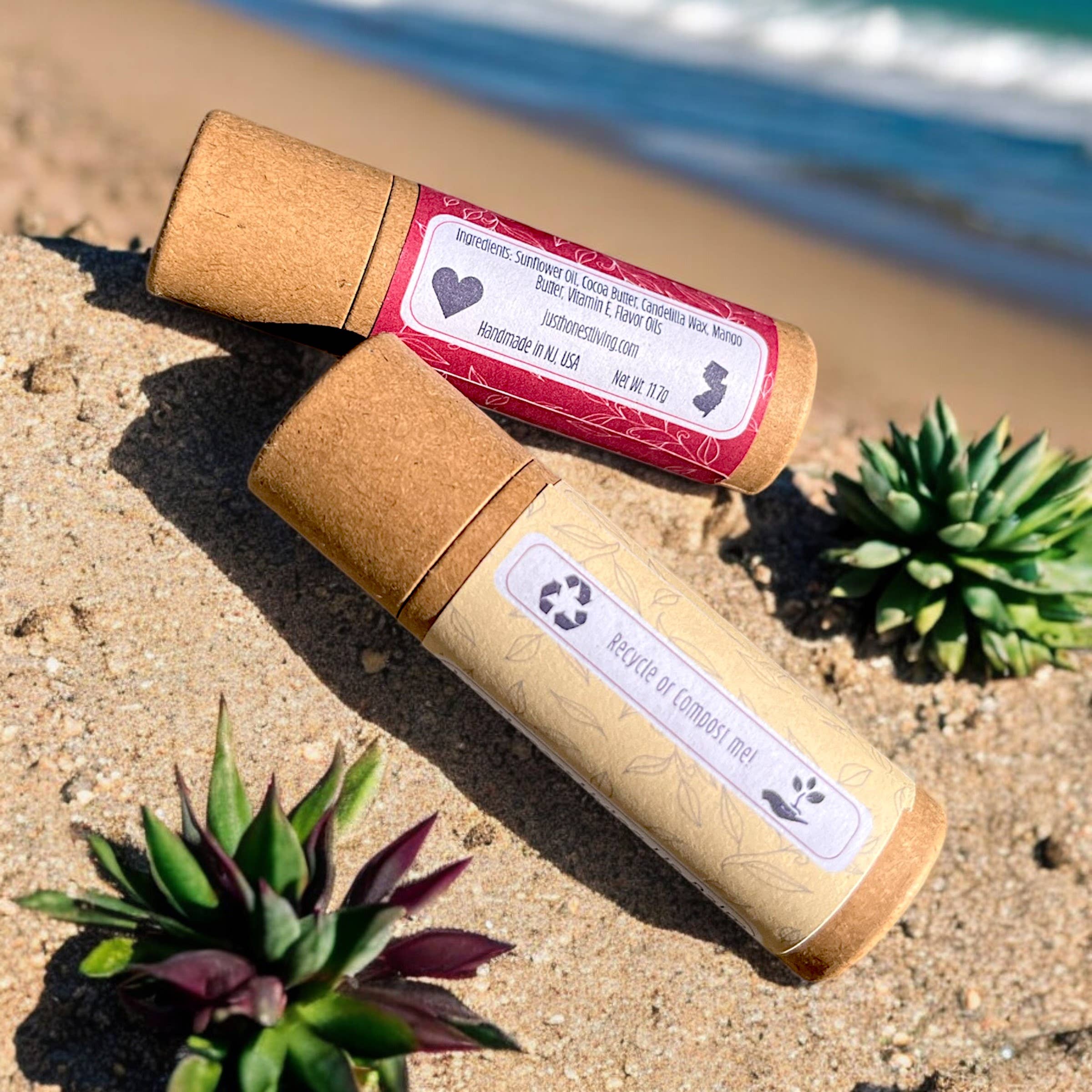 Just Honest Living LLC - Wholesale Lip Balm - Vegan Plastic-Free Lip Balms4