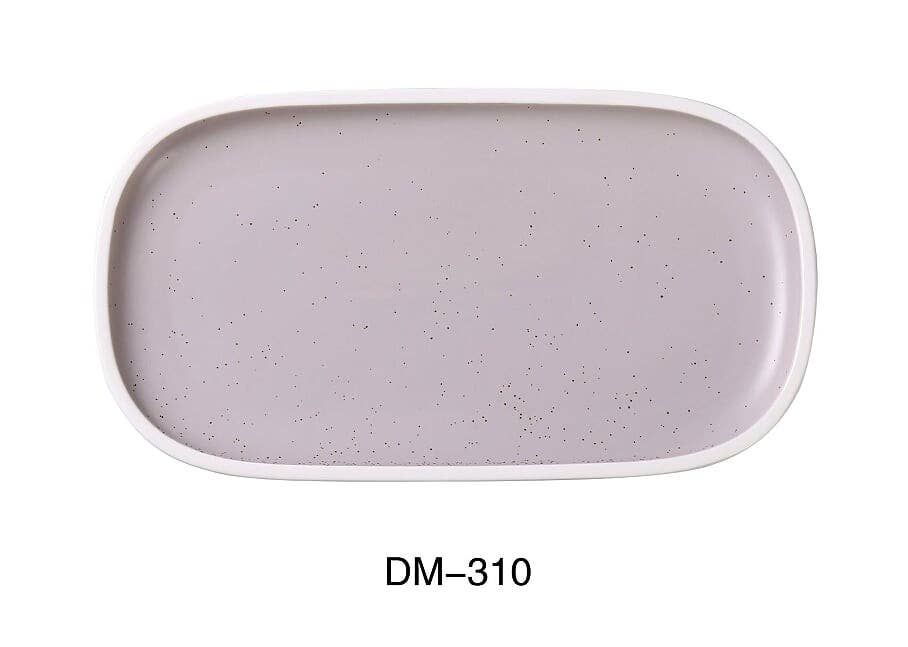 Yanco - Wholesale Dinner Plate - 10" X 5 1/2" X 7/8"RECTANGULAR PLATE WITH UPRIGHT RIM0
