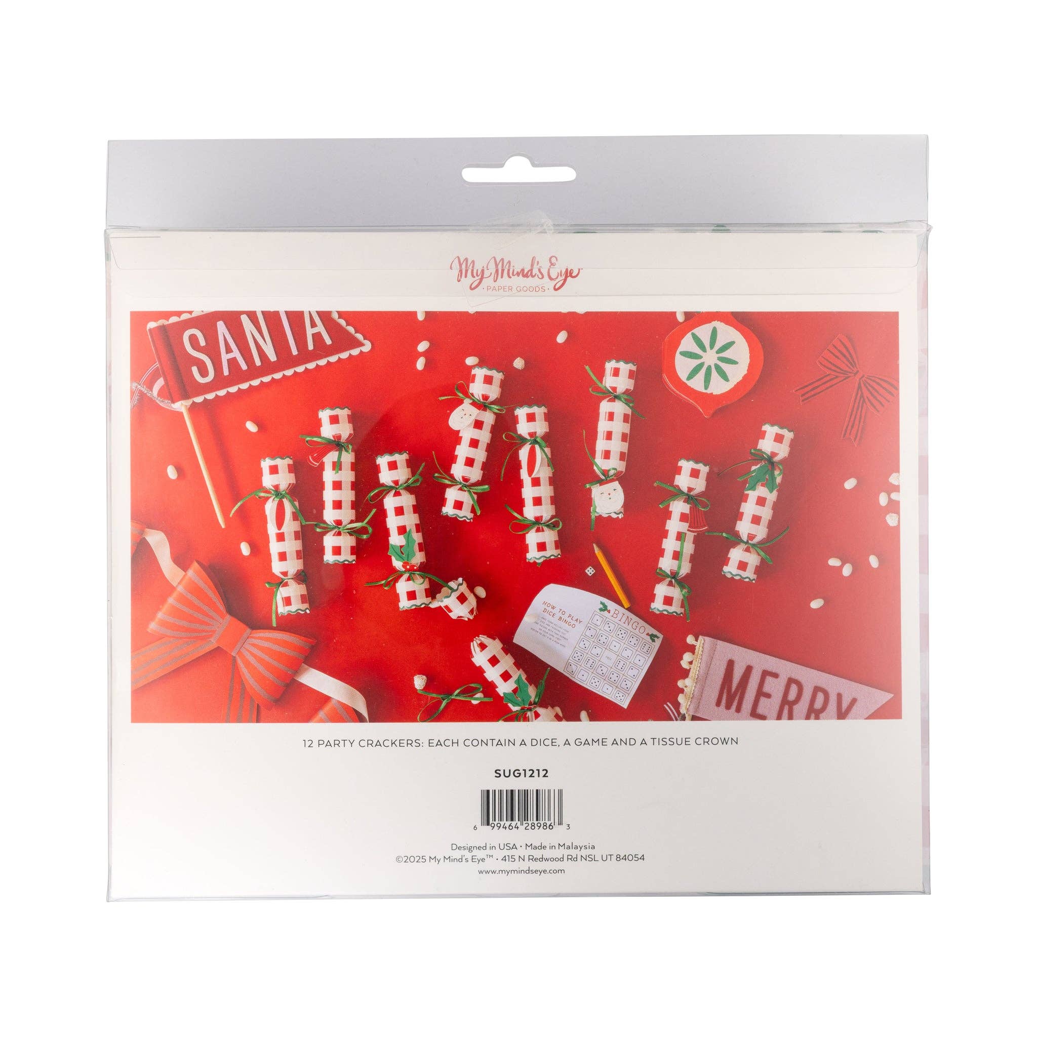 My Mind’s Eye - Wholesale Party gift - SUG1212 - Plaid Sugar Plum Crackers6