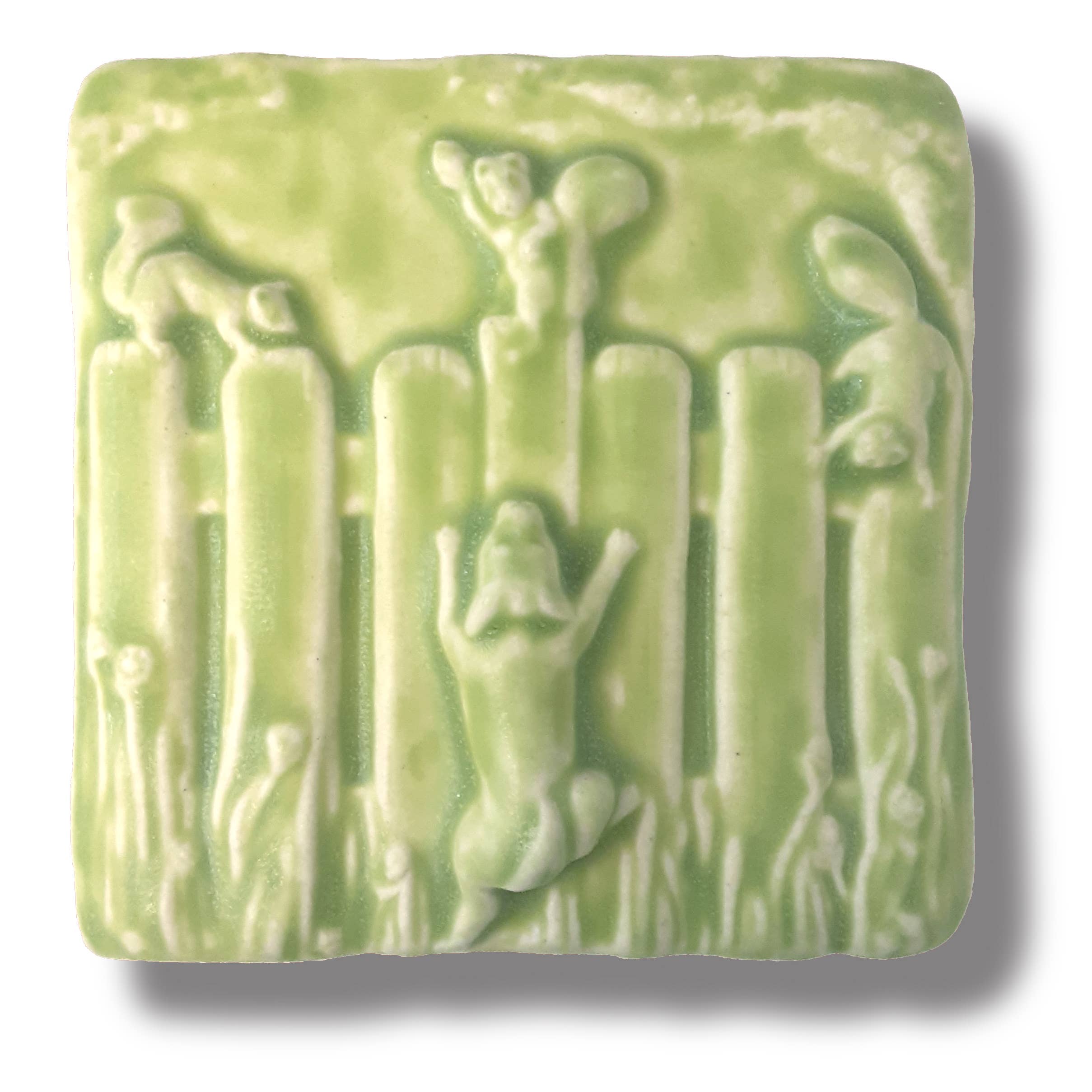 Whistling Frog Tile Inc. – Engroshandel Vægfliser – Hund ved hegn kunstflise 4x4 hundebutik gave1