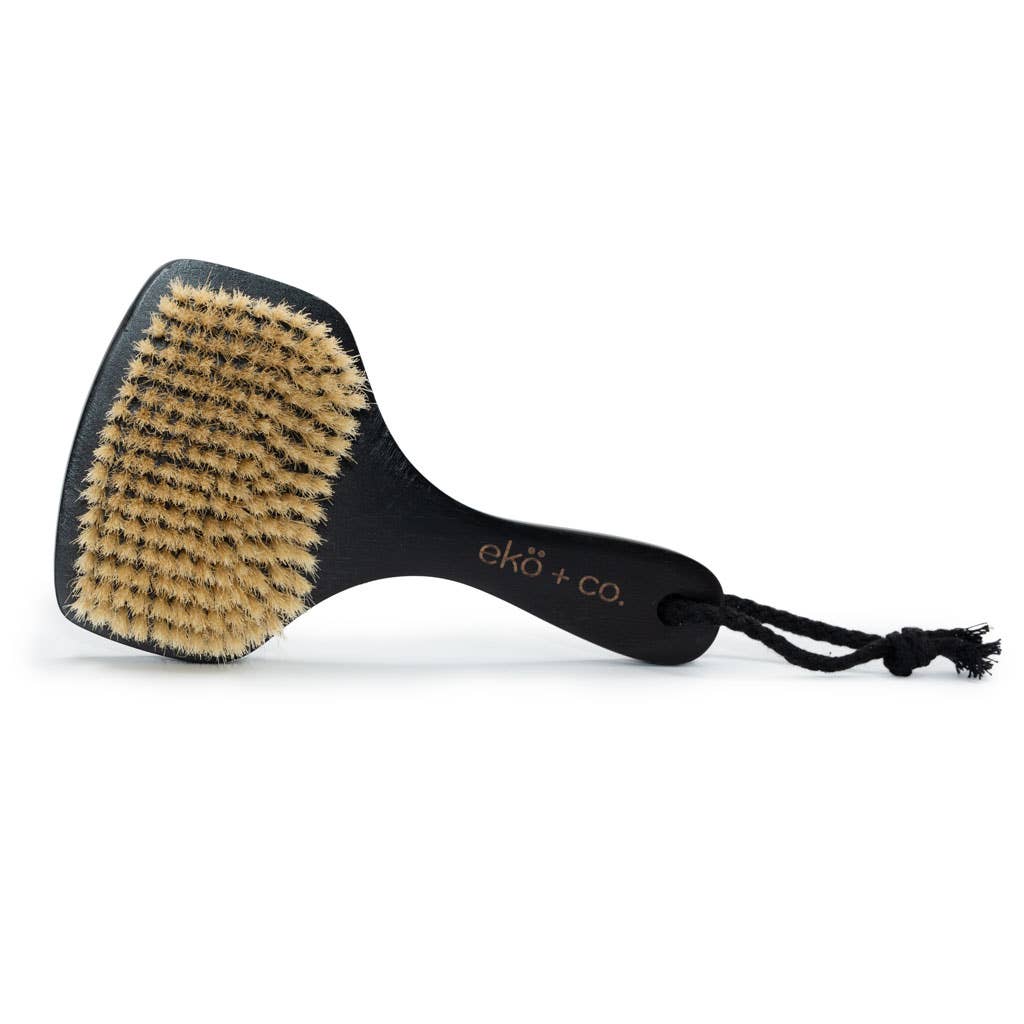 GreenWave - Wholesale Body Brush - Dry body brush (fan shaped) - boar bristles8
