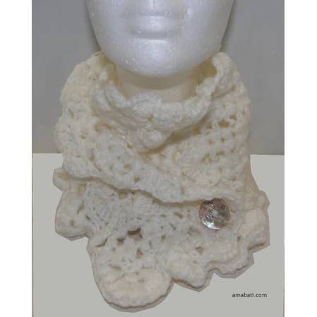 Tørklæde/krave - 117cm for engroshandel hos Chez XYZ association artistique