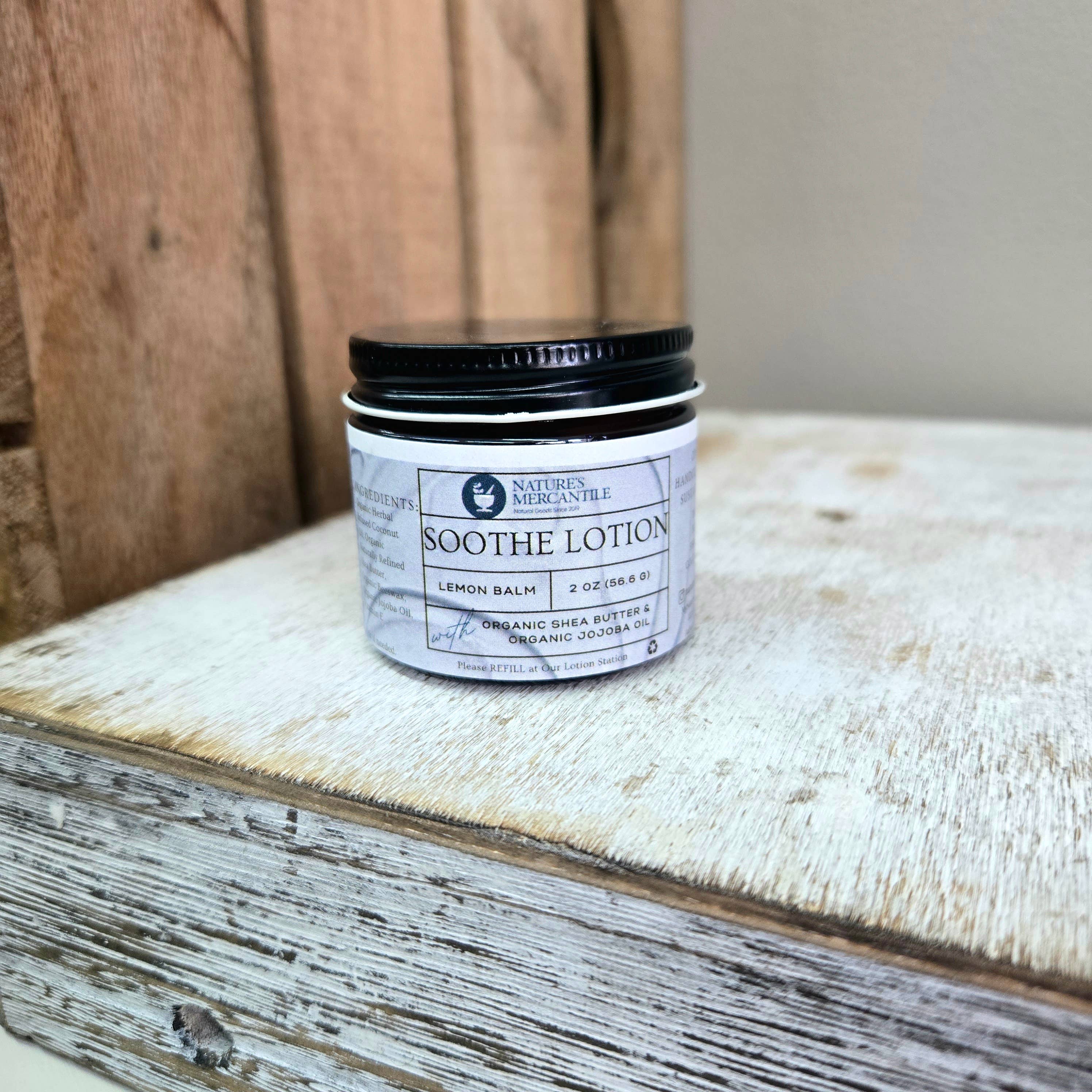 Nature's Mercantile - Wholesale Body Cream/Lotion - Soothing Lotion | Lemon Balm0