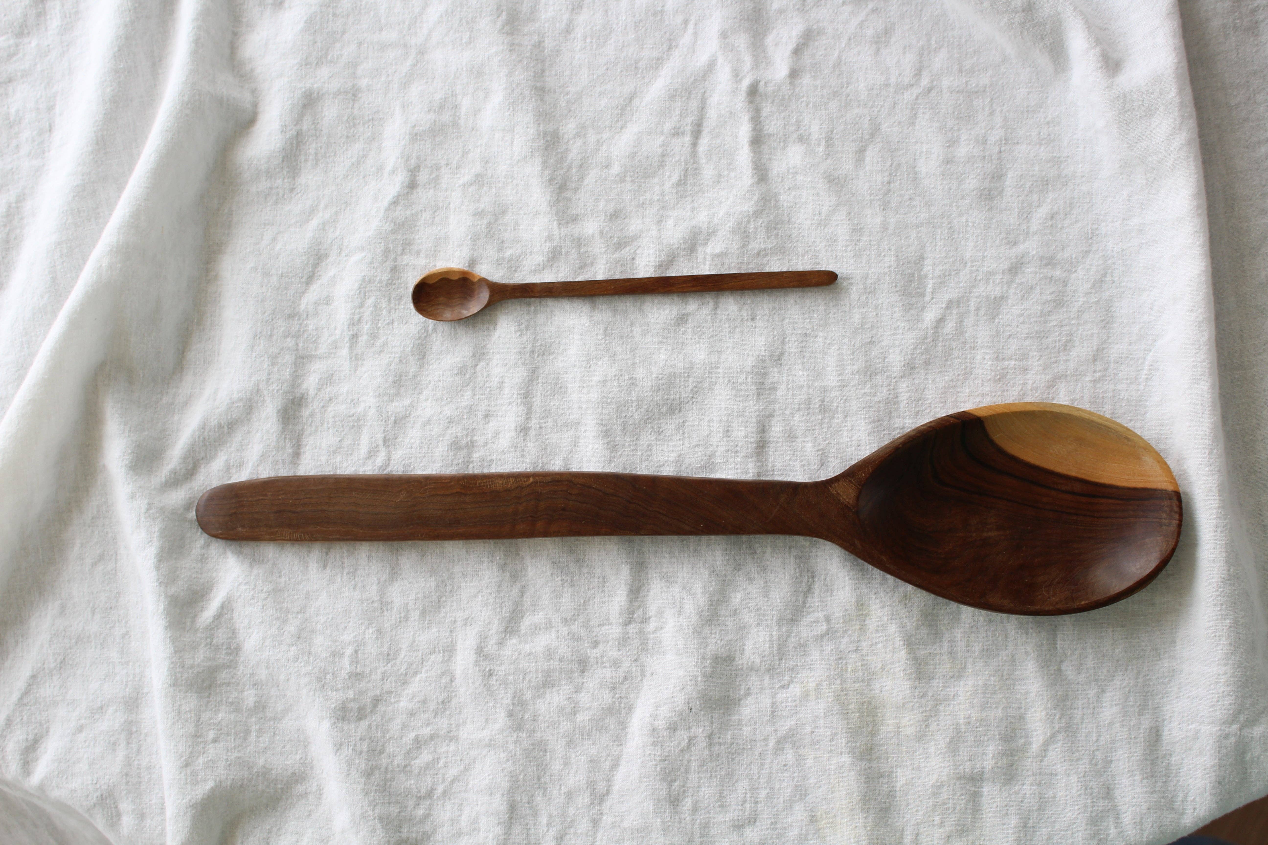 Ware by Maki - Wholesale Kitchen Spoon - Large Hand-Carved Soup Spoon1